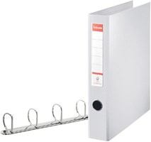 HERMA Ringbücher A4 Schwarz Set, 12 Stück, schmal, 4 Ringe, 46 mm breit