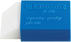Gum edding R20 45x24x10mm kunststof wit met blauwe houder