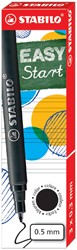 Rollerballvulling STABILO Easyoriginal 0.5mm zwart doosje à 3 stuks