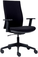 Kantoorstoel Euroseats Canillo gestoffeerde rug-1