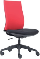 Kantoorstoel Euroseats Canillo gestoffeerde rug-3