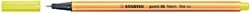 Stabilo fineliner Point 88 fluogeel
