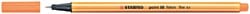 Stabilo fineliner Point 88 fluo-oranje