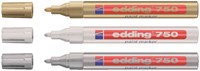 Edding 750 paint marker wit ronde punt 2-4mm-3
