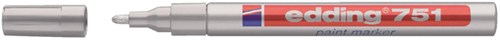Edding 751 paint marker zilver lakmarker 1-2 mm-3