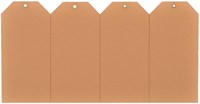 Label karton nr3 200gr 45x90mm chamois 1000stuks-2