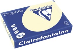 Gekleurd papier A4 80 gram ivoor