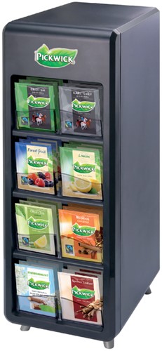 Thee Pickwick dispenser met 8 vakken-2
