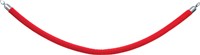 Afzetkoord Securit 150cm rood met chroome knop-1