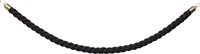 Afzetkoord Securit 150cm zwart met goudkleurige knop-2