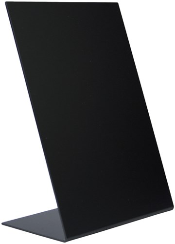 Securit tafelkrijtbord L-vorm ft A5, pak met 3 stuks