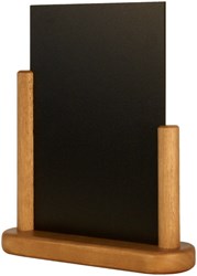 Krijtbord Securit 17x16x5cm teak hout