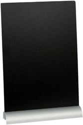 Krijtbord A4 Securit 29x21x6cm voet aluminium