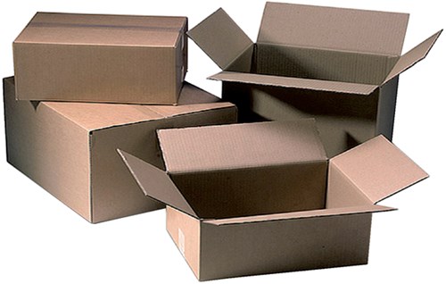 Verzenddoos CleverPack dubbelgolf 486x386x386mm bruin 10st.-3