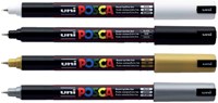Paint marker uni-ball Posca PC-3M appelgroen waterbasis-2