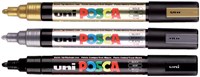 Paint marker uni-ball Posca PC-3M ivoor waterbasis dekkend-2