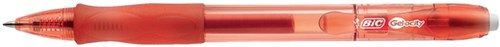 Bic gelroller Gel-ocity rood