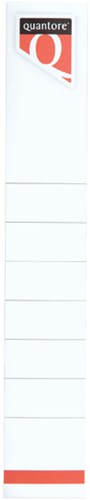 Rug-insteekkaart Quantore smal 30x188mm wit-3