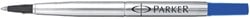 Rollerballvulling Parker blauw medium 0.7mm