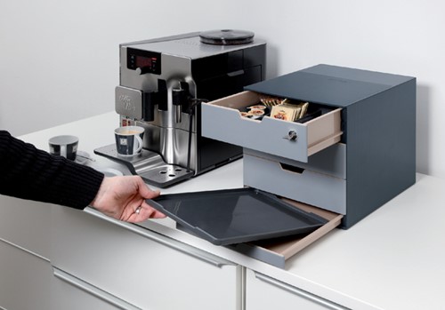 Dienblad antraciet Coffee Point Tray-2