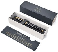 Parker IM vulpen fijn zwart GT-4