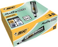Viltstift Bic 1481 Onyx beitel 2-6mm zwart-3