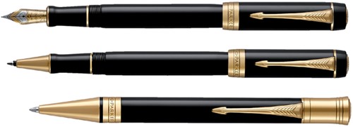Balpen Parker Duofold black & gold M-3