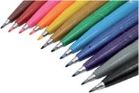 Brush stiften Pentel Sign SES15C etui à 12 assorti-3