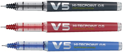 Pilot Roller Hi-Tecpoint V5 0,5 blauw-3