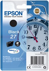 C13T27014012 EPSON WF3620DWF INK BK ST pages 6,2ml