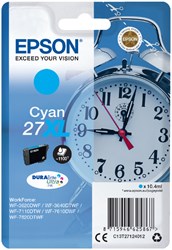C13T27124012 EPSON WF3620DWF TINTE CY HC pages 10,4ml