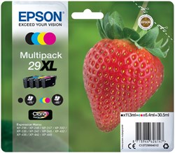 C13T29964012 EPSON XP235 INK(4)CMYK HC 1x470/3x450pages 1x11,3/3x6,4 ml