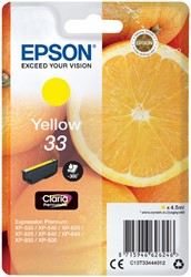 C13T33444012 EPSON XP530 INK YELLOW ST pages 4,5ml