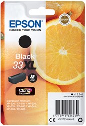 C13T33514012 EPSON XP530 INK BLACK HC pages 12,2ml