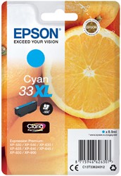 C13T33624012 EPSON XP530 INK CYAN HC pages 8,9ml