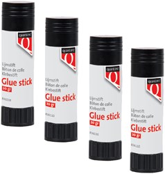 Lijmstift Quantore 20gr uitwasbaar plakstift 12 stuks