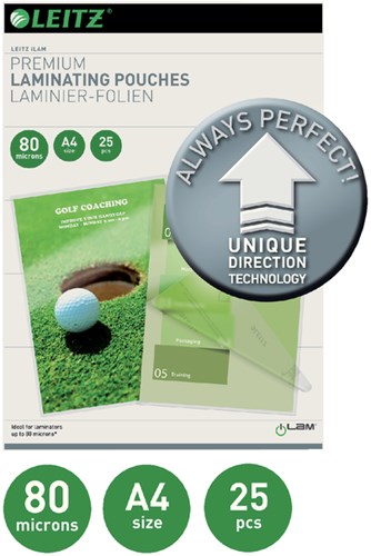 Lamineerhoezen A4 Leitz iLam 2 x 80 micron 25 stuks-2