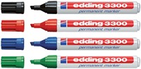 Edding stift 3300 permanent marker rood-2