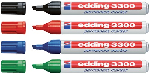 Edding stift 3300 permanent marker rood-2
