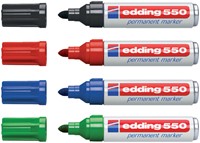 Edding stift 550 permanent marker zwart-2