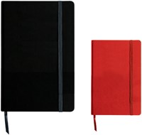 A4 notitieboek gelinieerd zwart Quantore Notitieboek-4