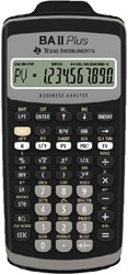 Financiële rekenmachine Texas  Instruments BA II Plus