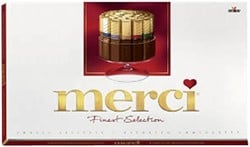 Chocolade Merci Finest selection 400gr