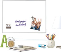 Whiteboard Rexel 58.5x43cm aluminium magnetisch