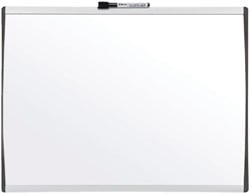Magnetisch Mini Whiteboard 58.5x43cm Gebogen Zwart/Zilver Rexel