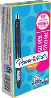 Paper Mate roller InkJoy Gel medium zwart jet black-7