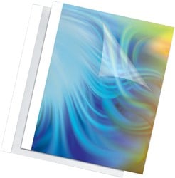 Thermische inbindmappen A4 1,5mm glanzend Fellowes 100 stuks