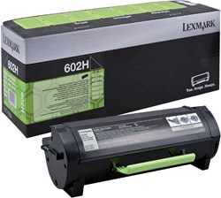 Lexmark 60F2H00 return program  toner zwart 10.000 afdrukken