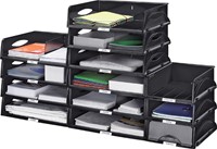 Leitz brievenbak Sorty dwars zwart-3