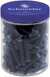 Inktpatroon Schneider din blauw pot 100stuks